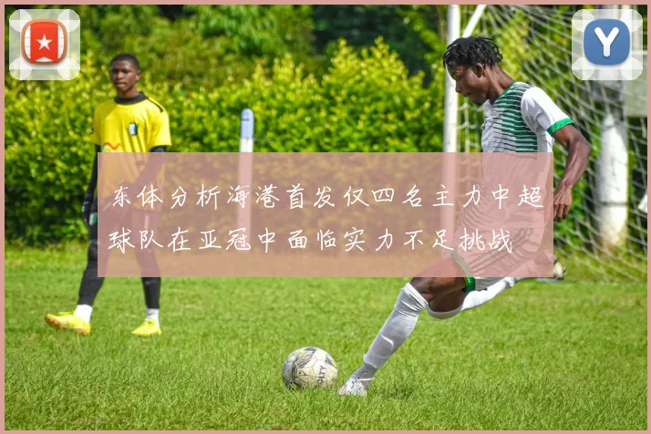 东体分析海港首发仅四名主力中超球队在亚冠中面临实力不足挑战